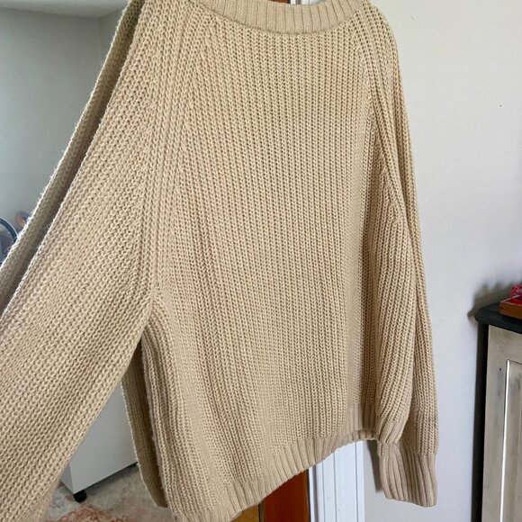 PRETTYGARDEN Women's Chunky Knit Open Front Sweater Long Sleeve Button Loose Sho - Picture 3 of 3